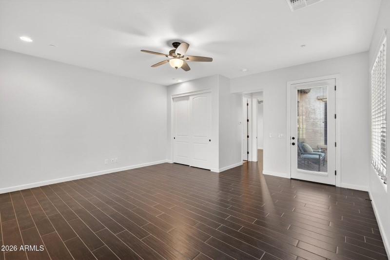 attached casita & door to entry