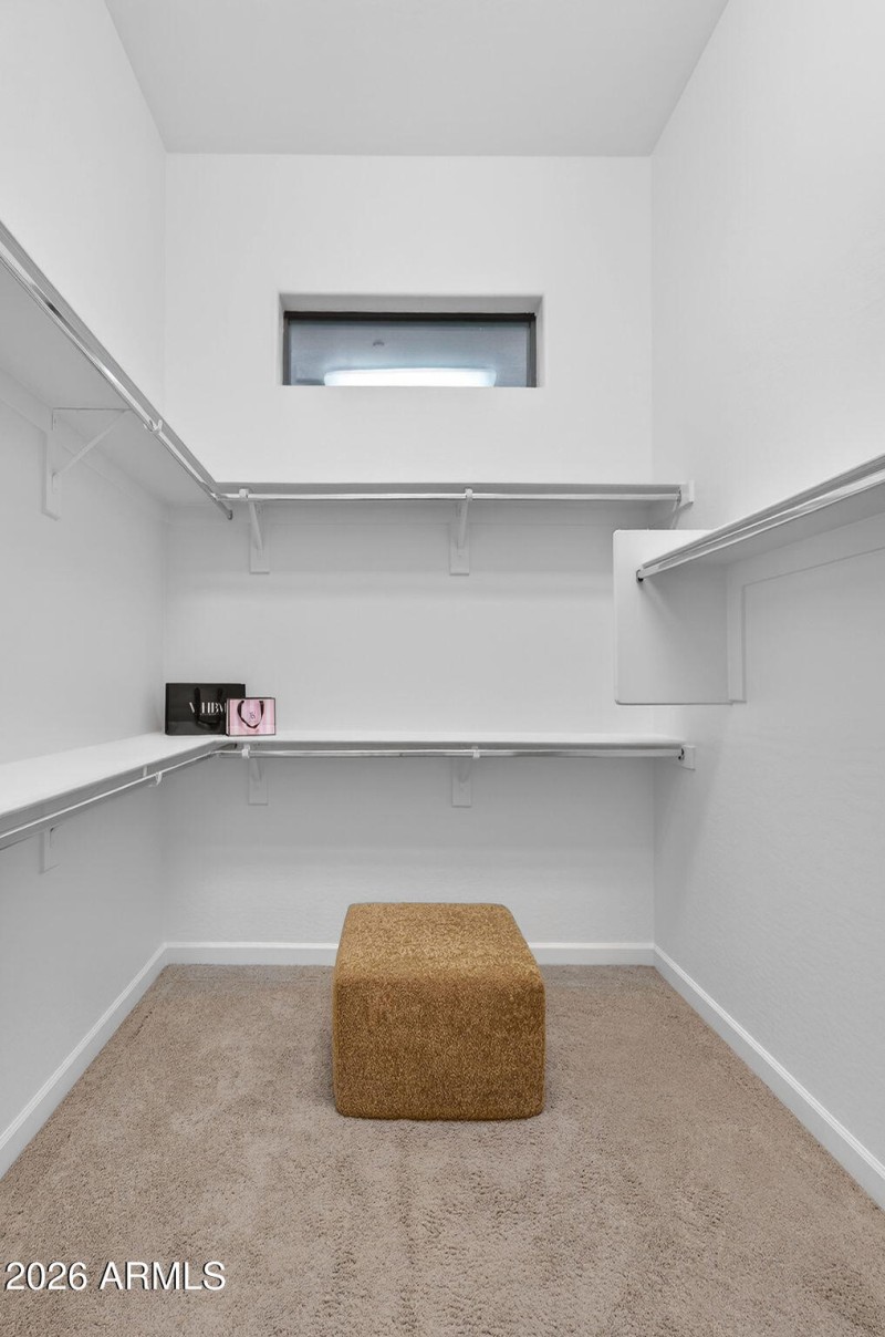 2 primary walk in closets