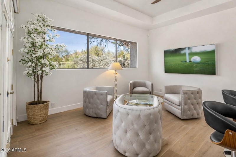 Sitting Area w/ Club Chairs