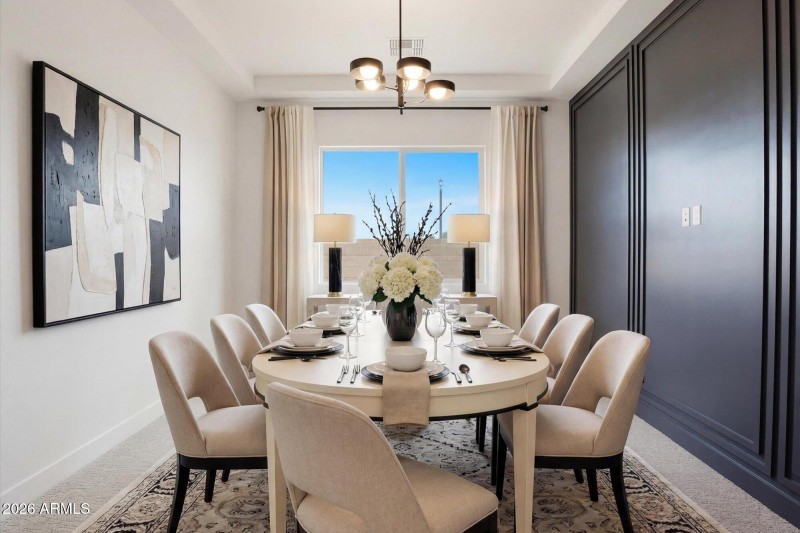 Virtual Staged Dinig or Office