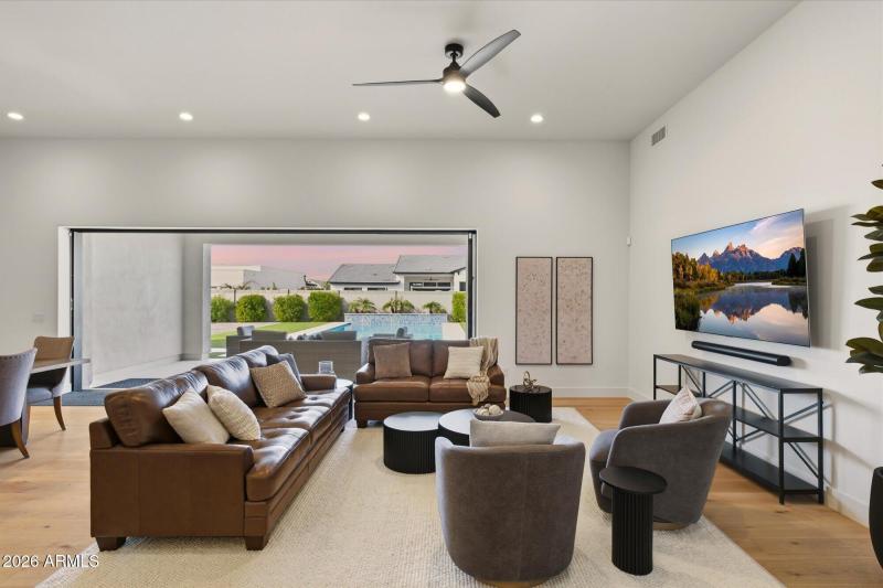 Great room view from front door