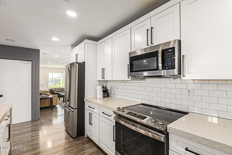 Stainless appliances