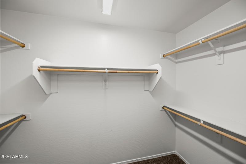 Primary Walk In Closet