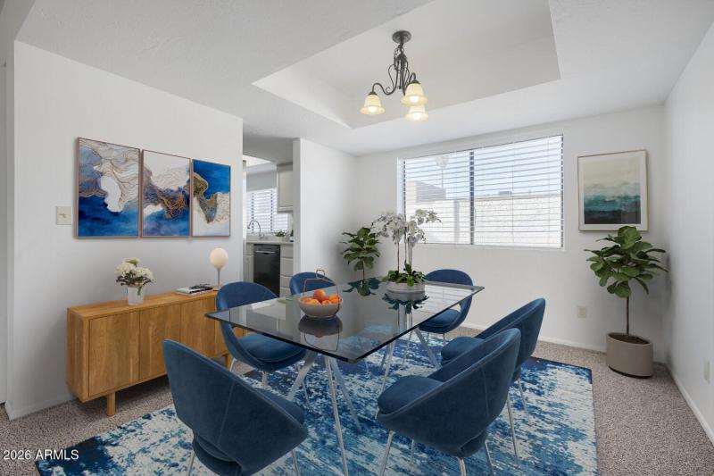 Dining Room- Virtually Staged
