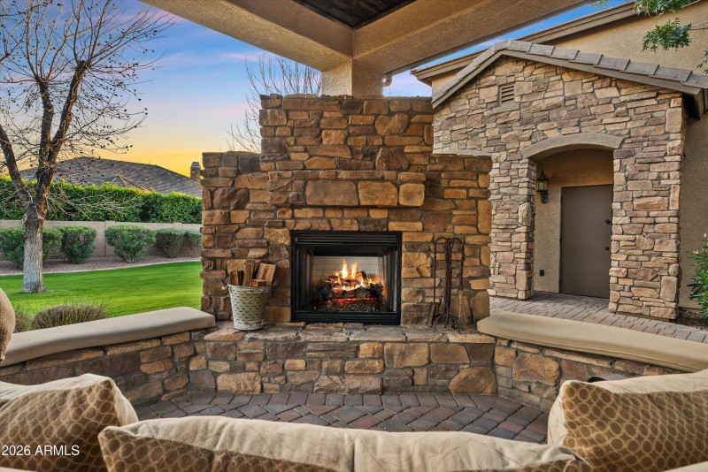 Exterior Fireplace