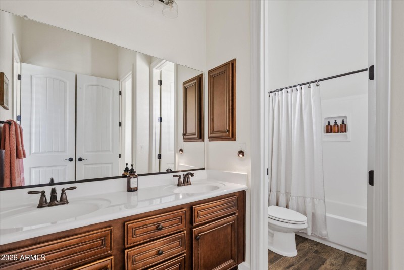 Jack & Jill bathroom