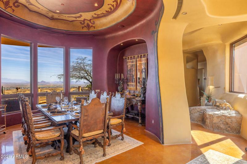 Dining & A Peak Towards Kitchen