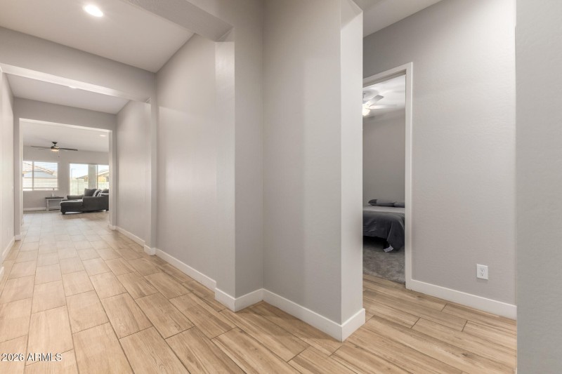 Hallway from front door