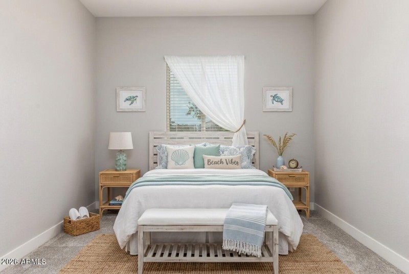 Virtually Staged Bedroom 1