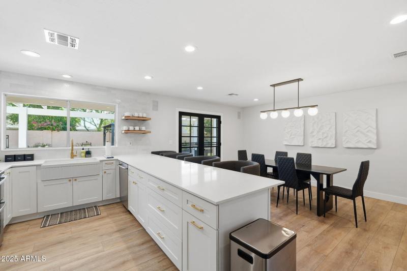 Kitchen and Dining Area