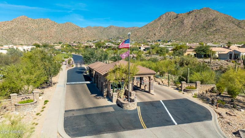 Scottsdale Mountain Guard Gate Entrance