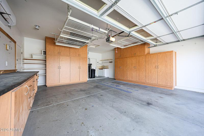 Attached Garage Cabinets/Work Bench
