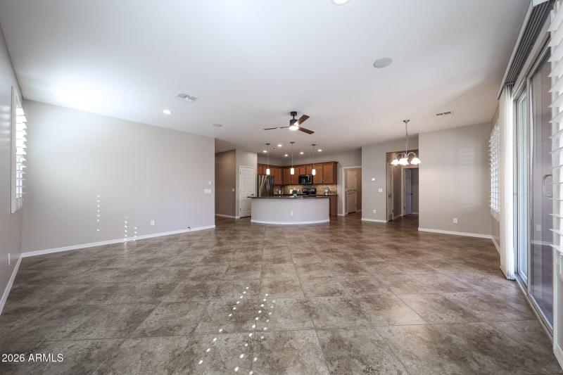 Tile Flooring in all high traffic areas