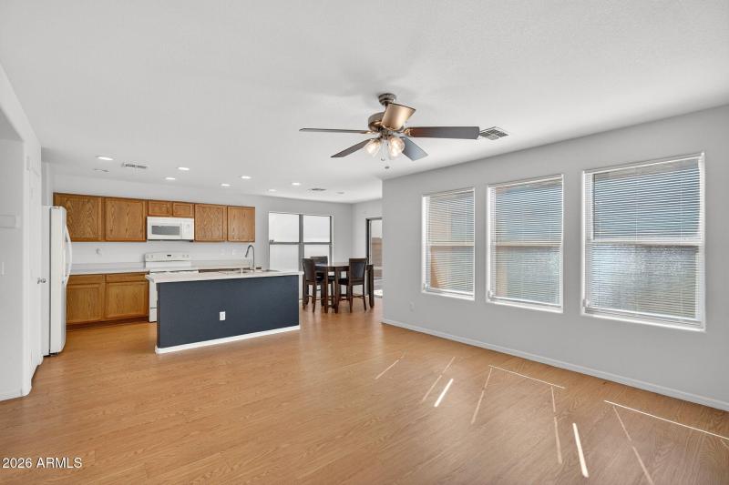 Kitchen with Island & Dining