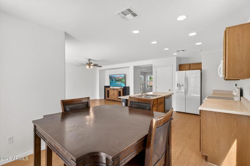 Open Kitchen and Dining View