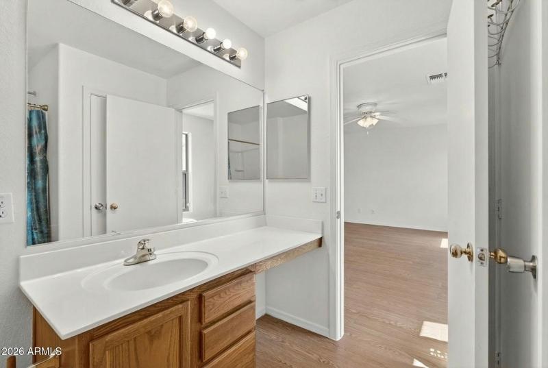 Dual Vanity Bathroom Space