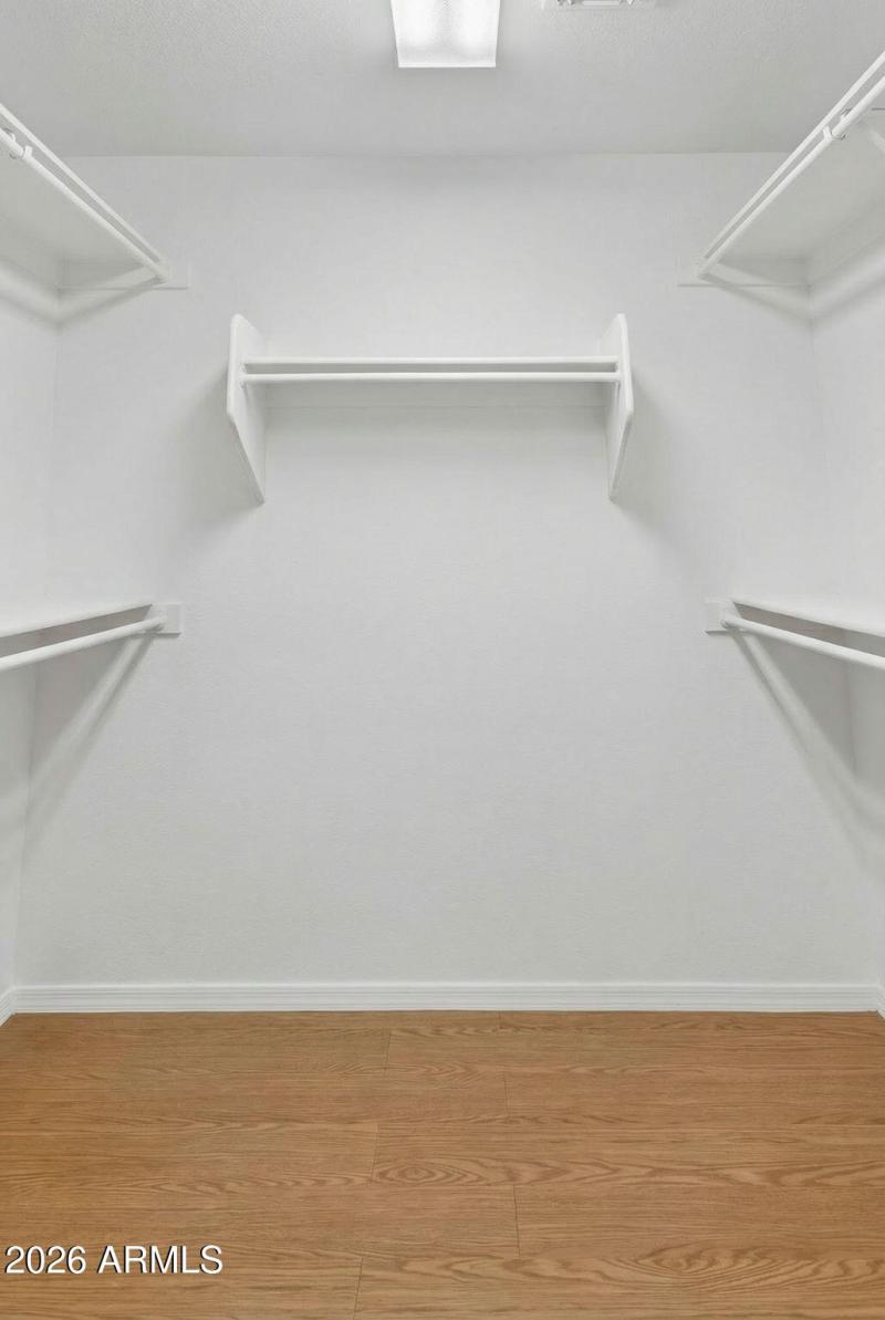 Walk-In Closet Storage Space