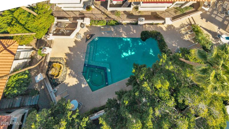 Community Centered Heated Pool and Spa