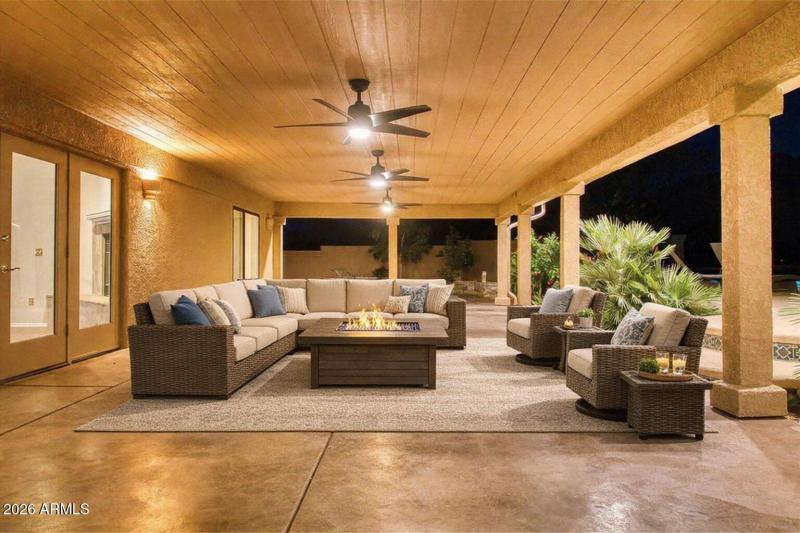 AI Virtual Staged Patio - simple