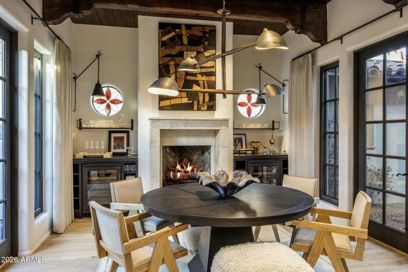 046_Formal Dining Fire Place