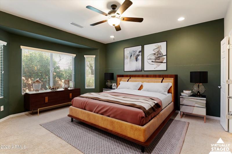 23-Primary Bedroom - Staged