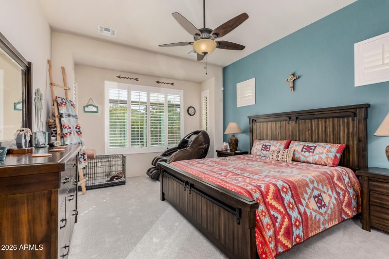 Owner's Suite with sitting area