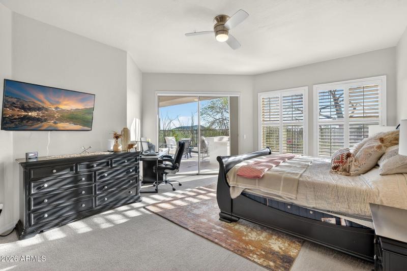 Primary Bedroom – Mountain View Angle