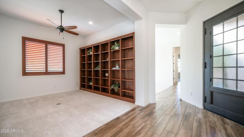 Den View to Front Door