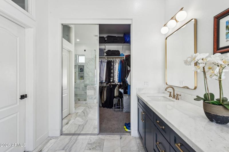 Walk-in Closet - Private Toilet Room