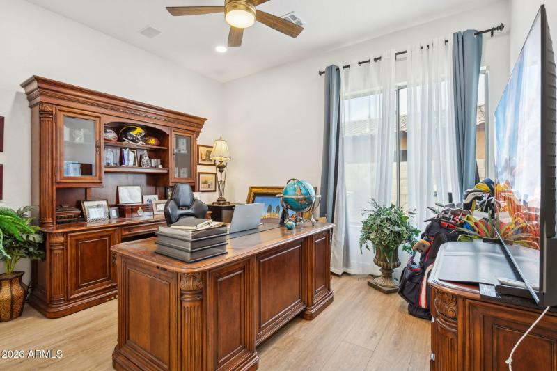 Main level Office or 5th Bedroom