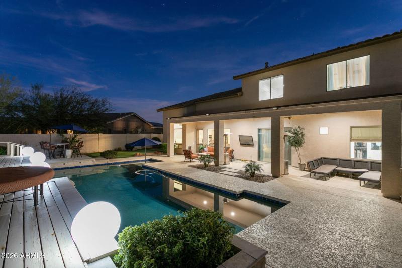 Expansive Covered Patio