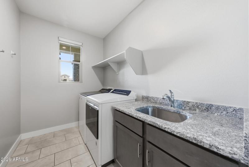 Laundry Room with Sink
