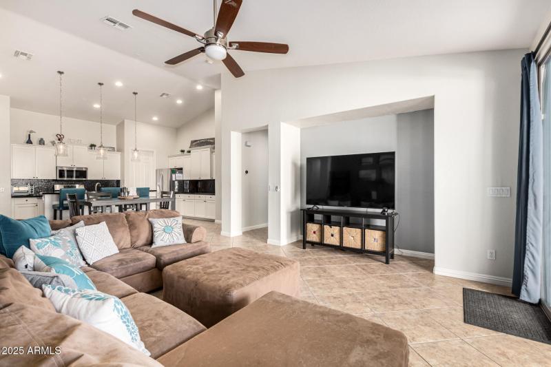 great room off the kitchen