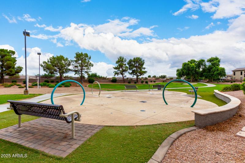community splash pad