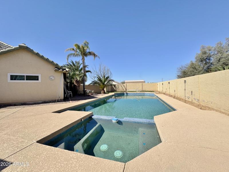 Pebble tec pool and spa