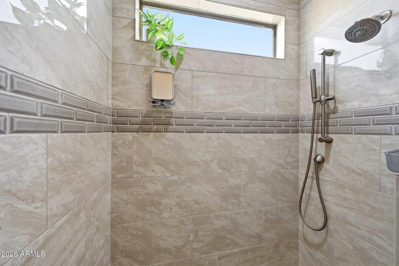 new primary walk in shower