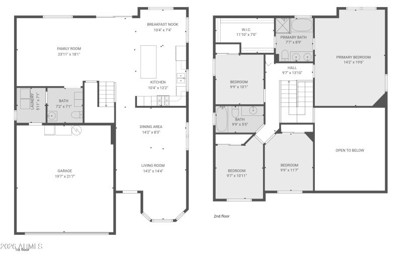 Floorplan with dimensions