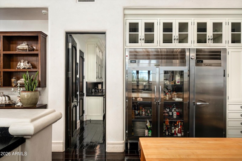 Glass door Traulsen refridgeration