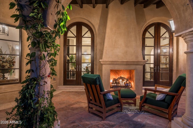 Primary Patio evening