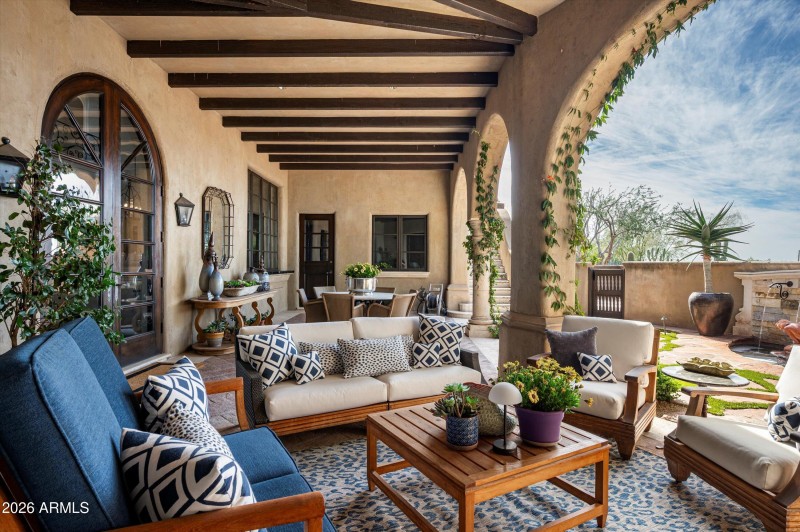 Sitting/Dining outside kitchen