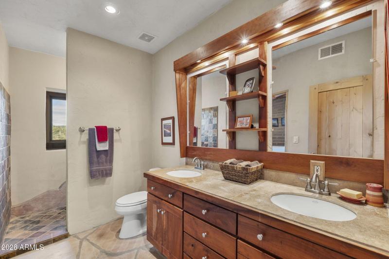 Bathroom with Dual Vanities