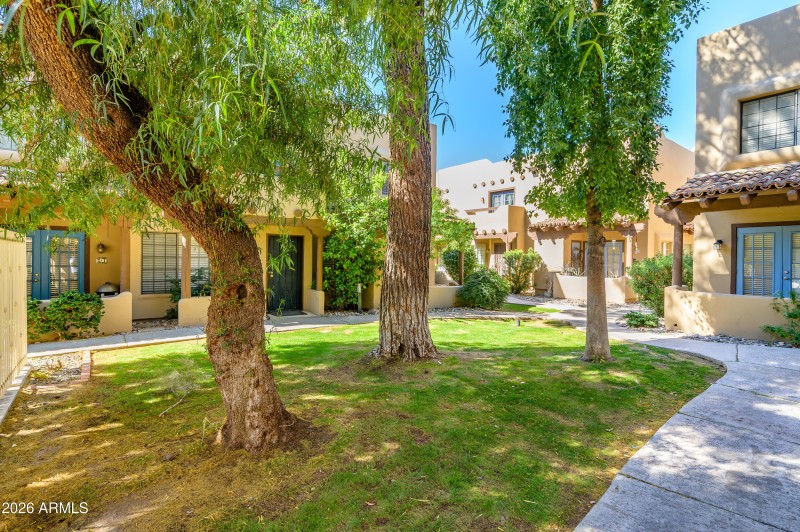 an oasis of a subdivision