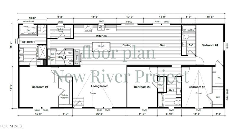 floor plan New River