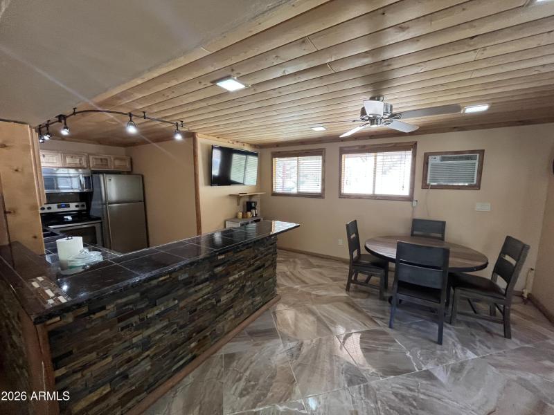 View from living room