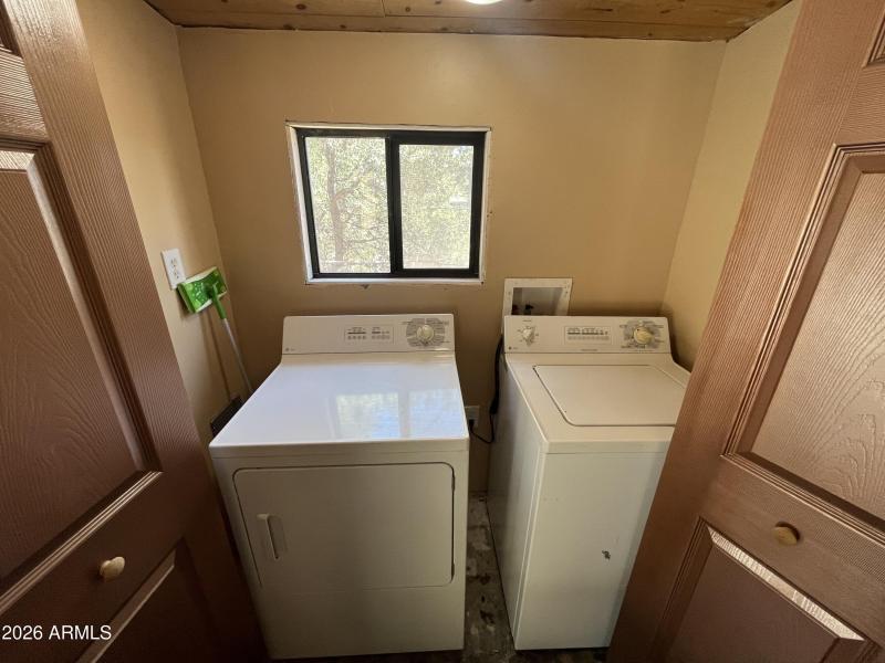 Laundry area