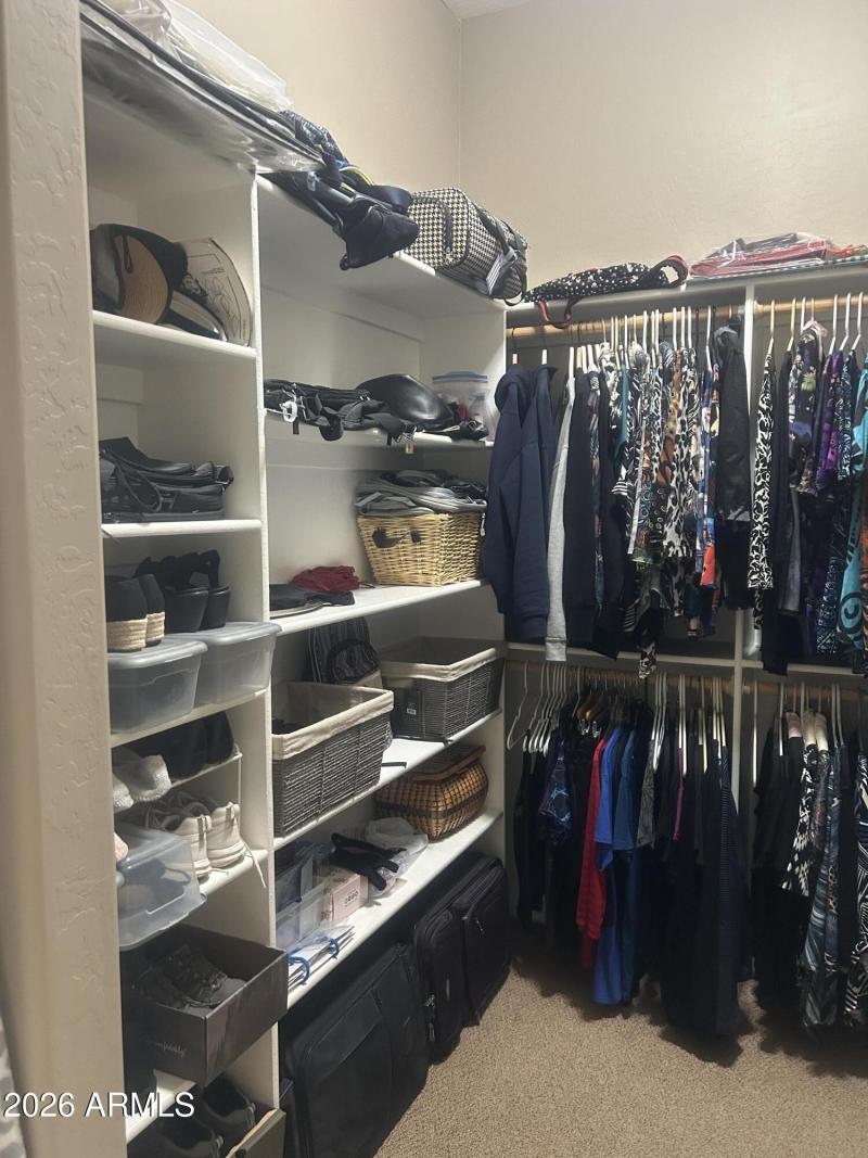 Master closet