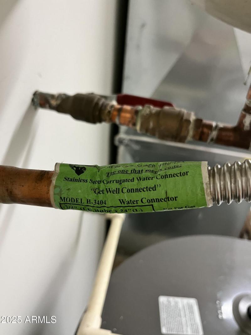 WATER UNIT - UTILITY ROOM OFF GYM