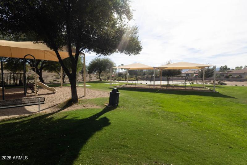 Shaded Kids Playground