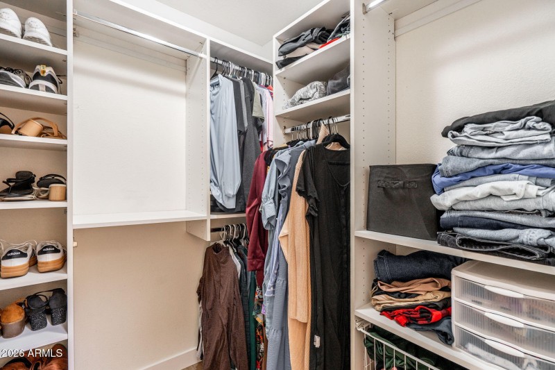 Primary Walk IN Closet