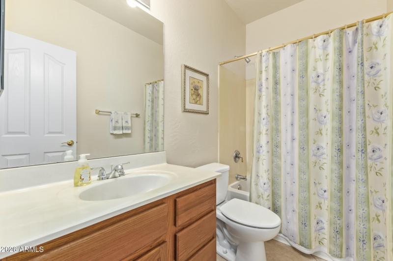 Downstairs full bathroom.